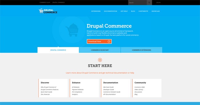 commerce électronique open source - Drupal commerce