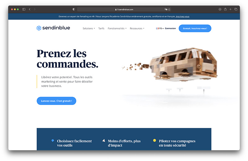 sendinblue francais