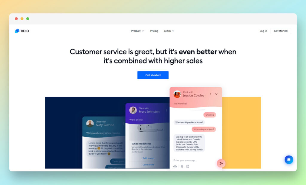 tidio chat - Best AI ChatBots
