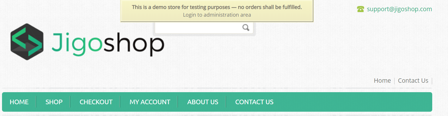commerce électronique open source - démo de jigoshop